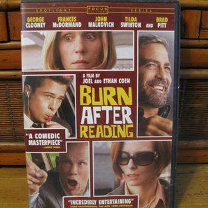 Burn After Reading DVD and Case